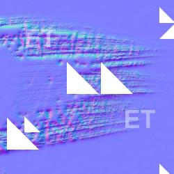 Photo Textures of Brush Strokes + Normal Mapping