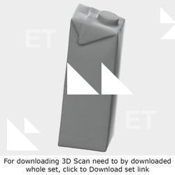 3D Scan of Paper Bottle #1
