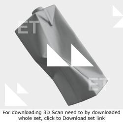 3D Scan of Paper Bottle #2