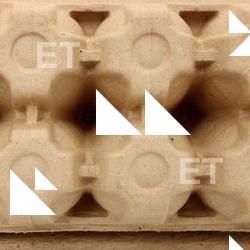 Photo Textures of Eggs Paper Box