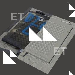 RAW 3D Scan of Manhole Cover #20