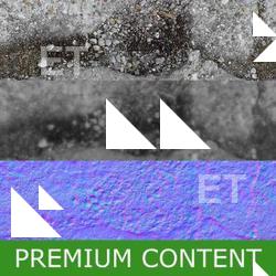 Seamless Textures of Concrete + Normal & Bump Mapping 