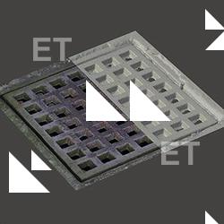 RAW 3D Scan of Manhole Cover #21