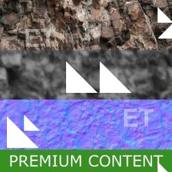 Seamless Textures of Rock + Normal & Bump Mapping