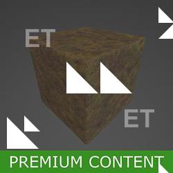 PBR Substance Material of Ground Gravel