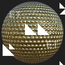 PBR Substance Material of Gold #2