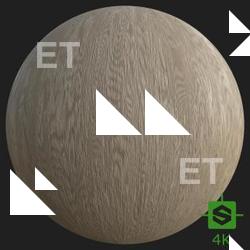 PBR Texture of Fine Wood