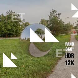 HDR Panorama 360° of Background Park