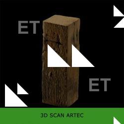 3D Scan of Wooden Beam