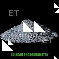 3D Scan of Pile Stones