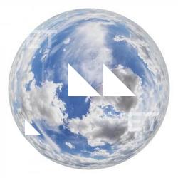 HDRi Skydome of Blue Clouded Sky 16K