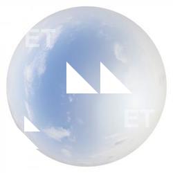 HDRi Skydome of Blue Clouded Sky 16K 