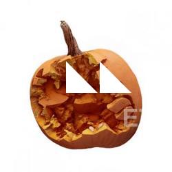 Pumpkin Crashed Clean 3D Scan