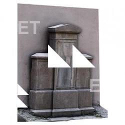Wall Monument Clean 3D Scan #2