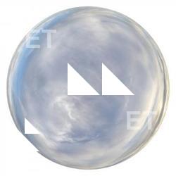 HDRi Skydome of Blue Clouded Sky 16K