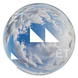 HDRi Skydome of Clouded Sky 12K