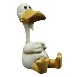 Ceramic Duck Base 3D Scan #2