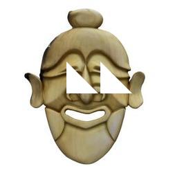 Mask Wooden Base 3D Scan