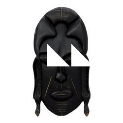 Mask Wooden Base 3D Scan #2