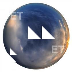 HDRi Skydome of Sunset Sky 12K