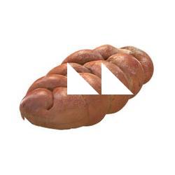 Braided Brioche Bread 3D Scan Retopo
