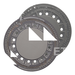 Manhole Cover Raw 3D Scan