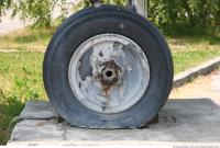 Photo Texture of Wheel Aeroplane