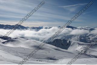 Photo Textures of Background Snowy Mountains