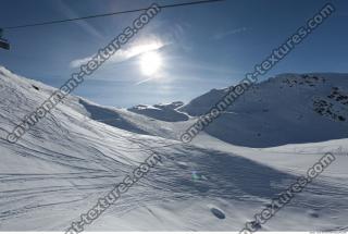 Photo Texture of Background Snowy Mountains