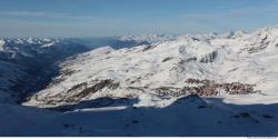 Photo Textures of Background Snowy Mountains