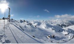 Photo Textures of Background Snowy Mountains