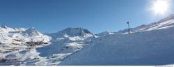 Photo Textures of Background Snowy Mountains