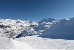 Photo Textures of Background Snowy Mountains