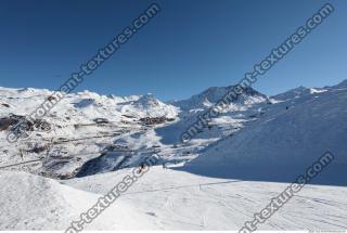 Photo Texture of Background Snowy Mountains