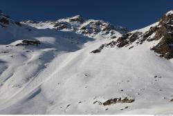 Photo Textures of Background Snowy Mountains