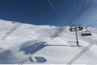 Photo Texture of Background Snowy Mountains