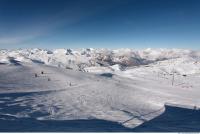 Photo Texture of Background Snowy Mountains