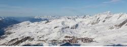 Photo Textures of Background Snowy Mountains