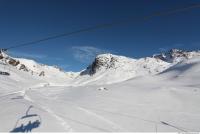 Photo Texture of Background Snowy Mountains