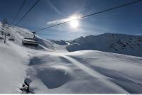 Photo Texture of Background Snowy Mountains