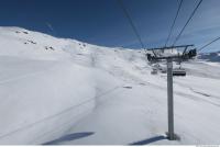 Photo Texture of Background Snowy Mountains