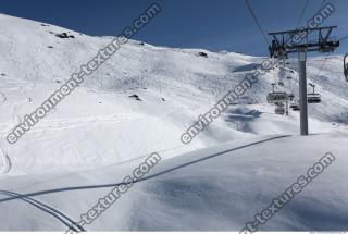 Photo Texture of Background Snowy Mountains