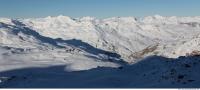 Photo Texture of Background Snowy Mountains