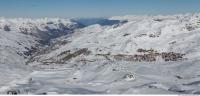 Photo Texture of Background Snowy Mountains