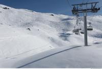 Photo Texture of Background Snowy Mountains