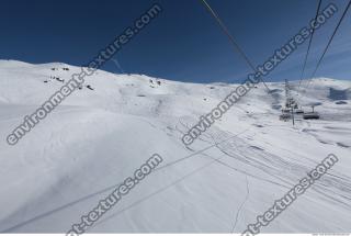 Photo Texture of Background Snowy Mountains