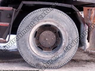 Photo Texture of Excavator Wheel