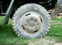 Photo Texture of Truck Wheel