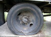 Photo Texture of Truck Wheel