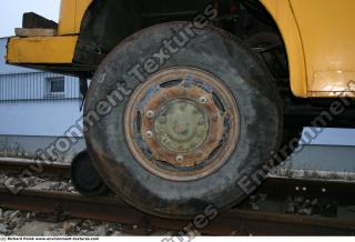 Photo Texture of Truck Wheel